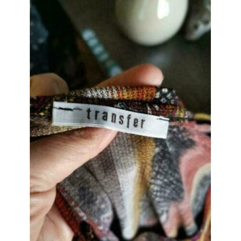 Transfer mooie kleurrijke jurk/tuniek mt L NIEUW