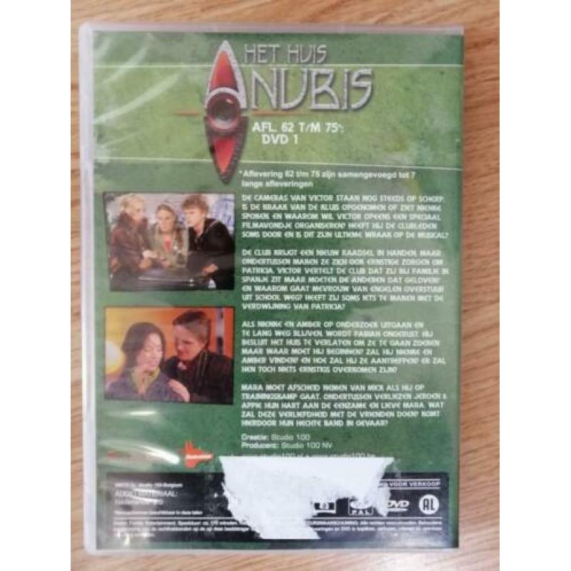 Nieuwe dvd het huis Anubis seizoen 1 aflevering 62 tm 75