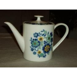 Arzberg Germany Theepot Bloemen Decor