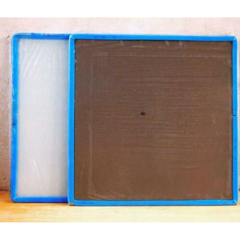 Salontafel - Glas glazen tafelblad - vierkant 88 x 88 cm