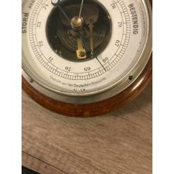 1.VINTAGE Veranderlijk barometer SCHEEPSBAROMETER