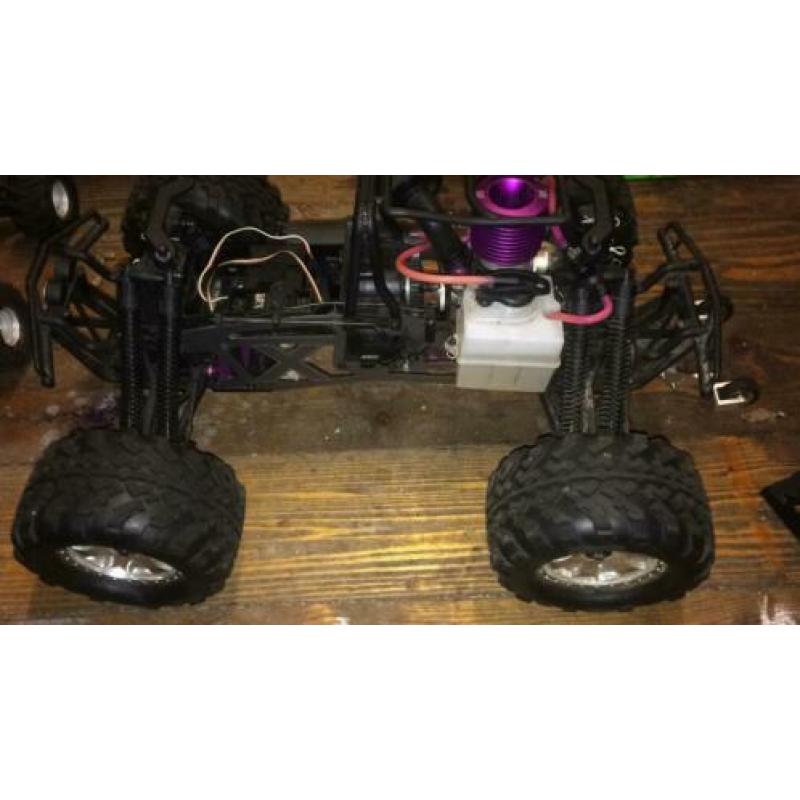 savage x F4.1 4wd giant monster truck HPI Nitro 1.8