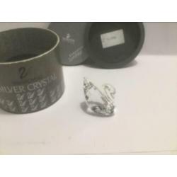 Swarovski zwaan welkomstgeschenk