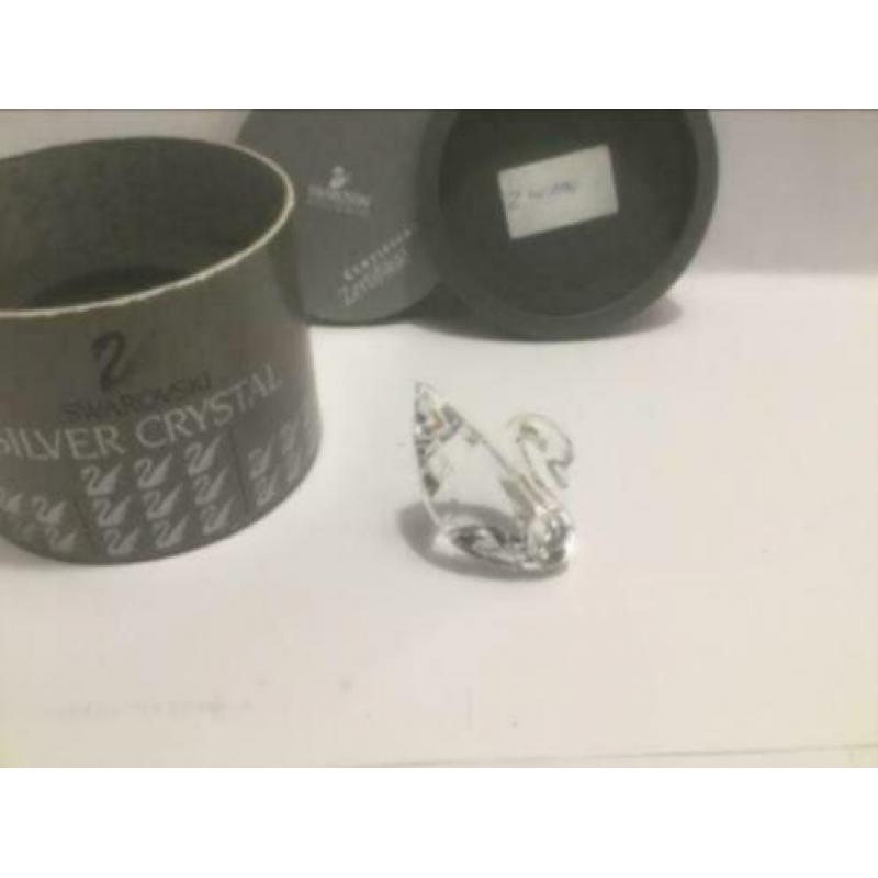 Swarovski zwaan welkomstgeschenk