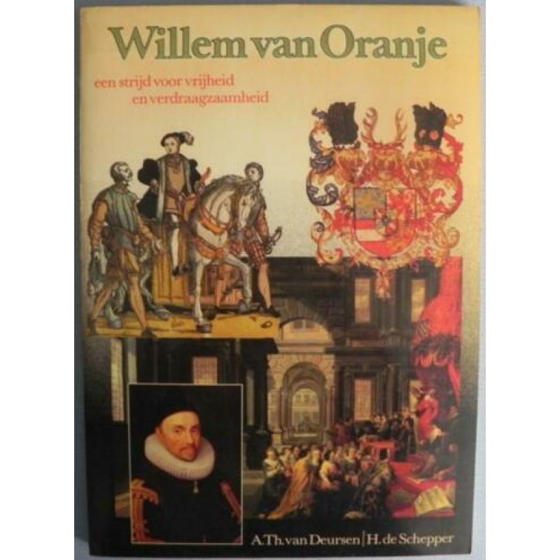 4 boeken over Willem van Oranje, Nassau, oude en nieuwe