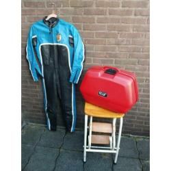Givi motorkoffer monokey E34 uit 1979 / 80 + sleutel mooi