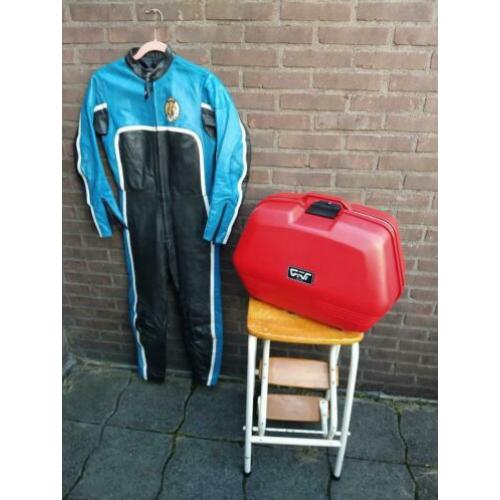 Givi motorkoffer monokey E34 uit 1979 / 80 + sleutel mooi