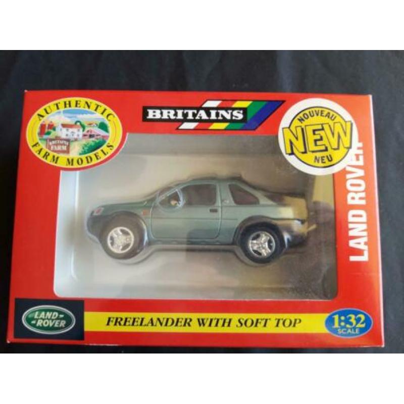 Land Rover Freelander softtop - lichtgroen - Britains