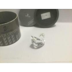 Swarovski zwaan welkomstgeschenk