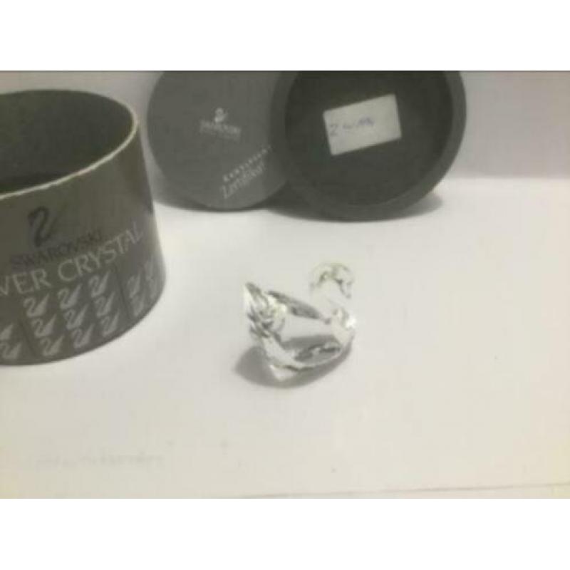 Swarovski zwaan welkomstgeschenk