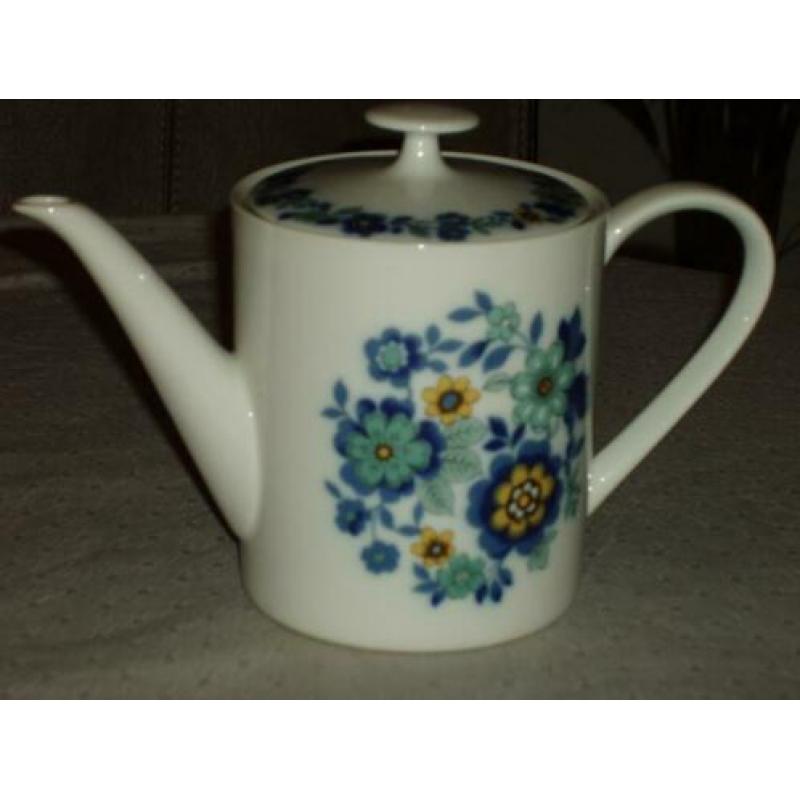 Arzberg Germany Theepot Bloemen Decor