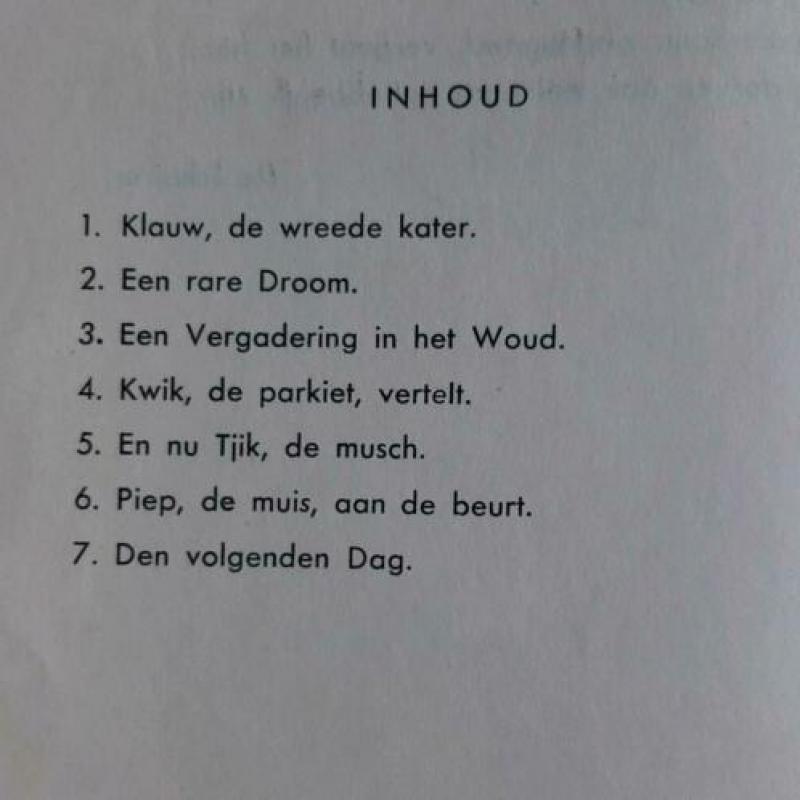 M. Martens - Een nacht in het woud