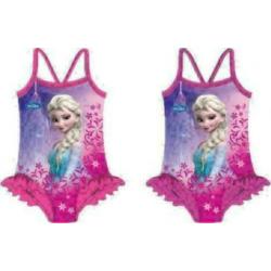 Disney Frozen Badpak (met glitter) - Maat 104-110-116-128