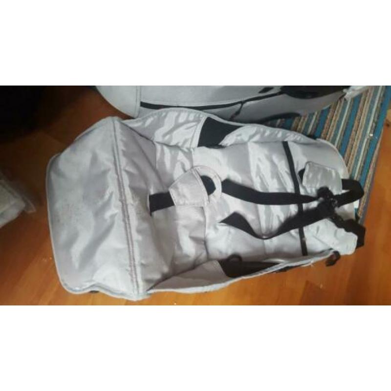 Mutsy evo silver/wit kinderwagen
