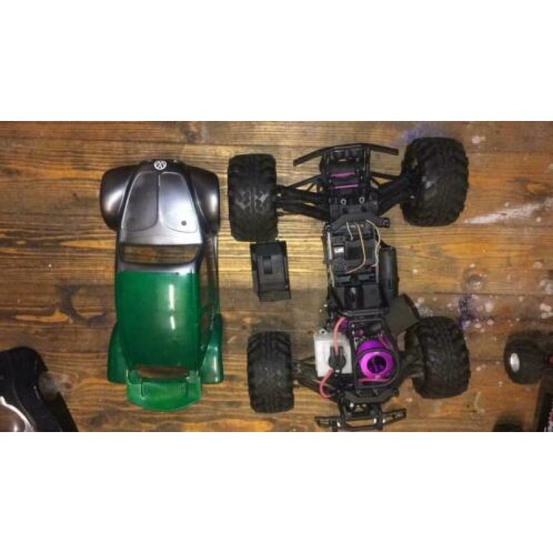 savage x F4.1 4wd giant monster truck HPI Nitro 1.8
