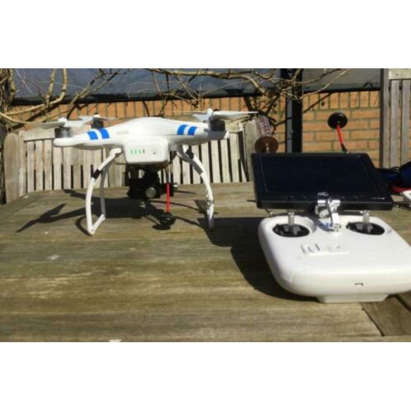 Dji Phantom 2 + H3-3D en gopro Hero 3 black