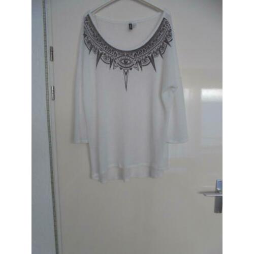 Aparte witte tuniek top van h&m divided mt L. ZGAN