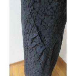 W21 aparte jurk RENE LEZARD blauw maat 40