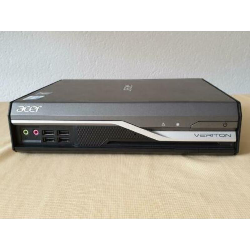 Super Compacte Pc / NUC + SSD HDMI W10 Met Lcd