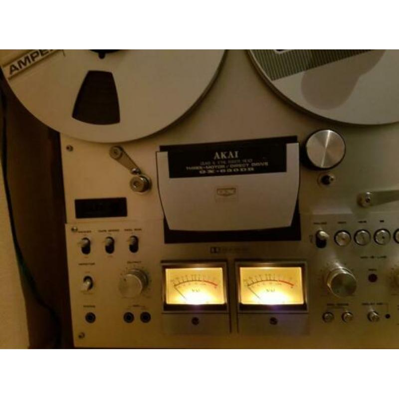 Te koop vintage 2 stuks bandrecorder akai rewox