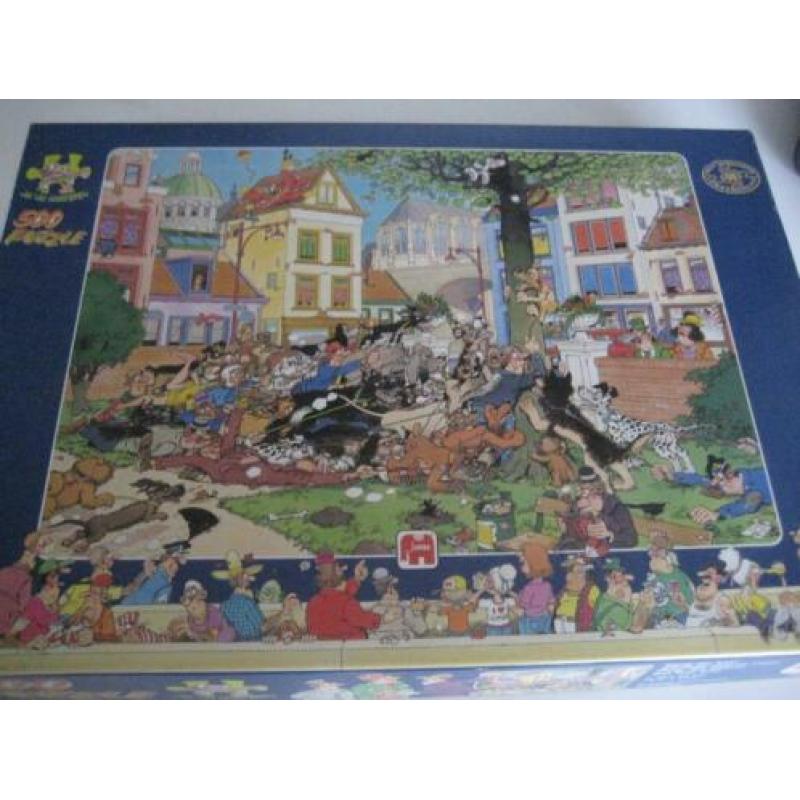 5 legpuzzels; J. v. Haasteren; Asterix; in één koop: € 25,00