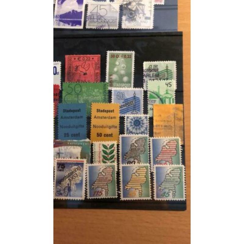 Startpostzegels op 2 kaartjes