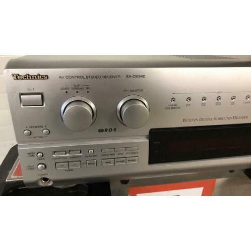Technics SA-DX940 AV control stereo receiver.