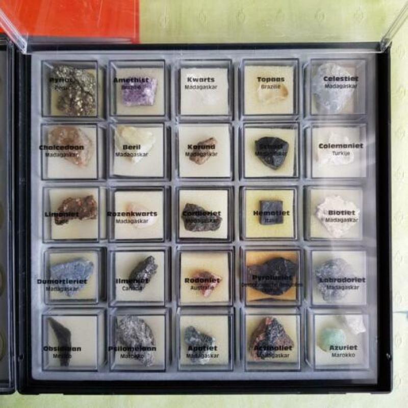 Lapidaristen Collectie: Edelstenen & Mineralen, met Binder