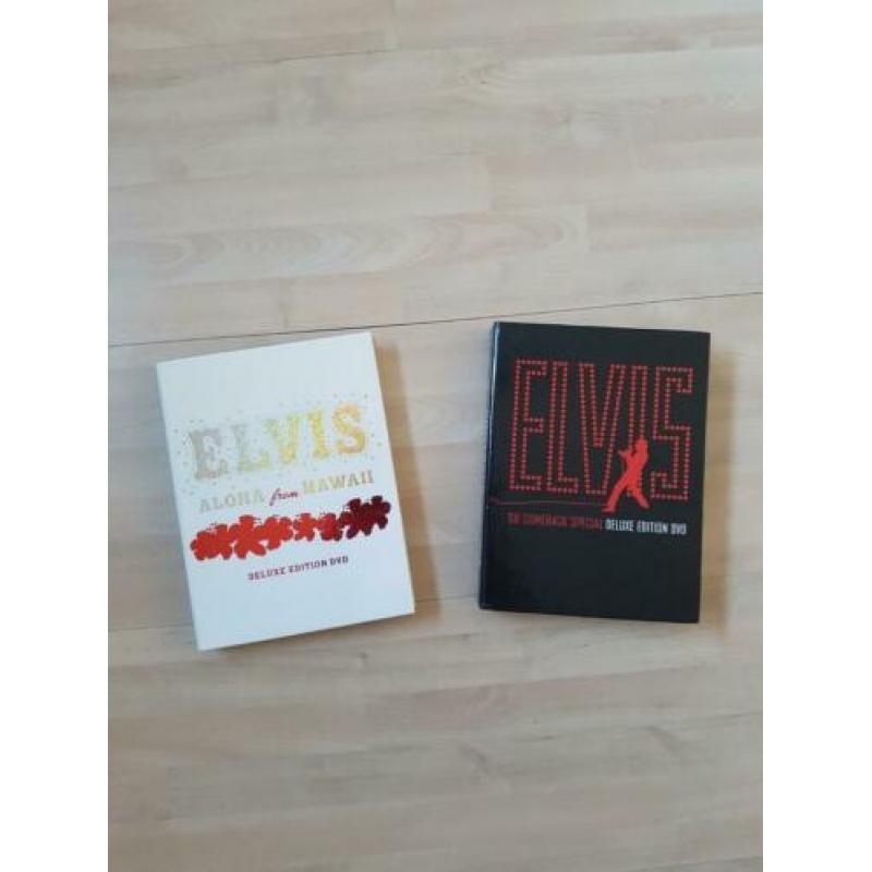Elvis presley 2 x deluxe edition dvd boxen