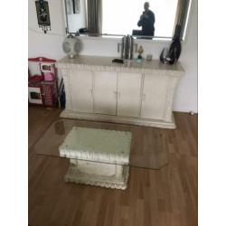 Dressoir fossiel hoogte88 breed 57 lengte180
