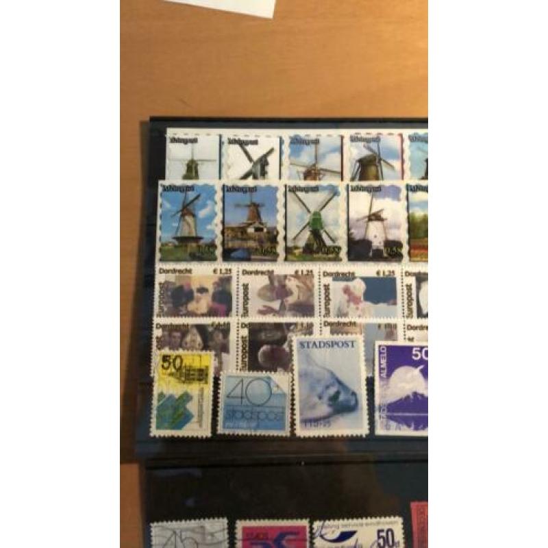 Startpostzegels op 2 kaartjes