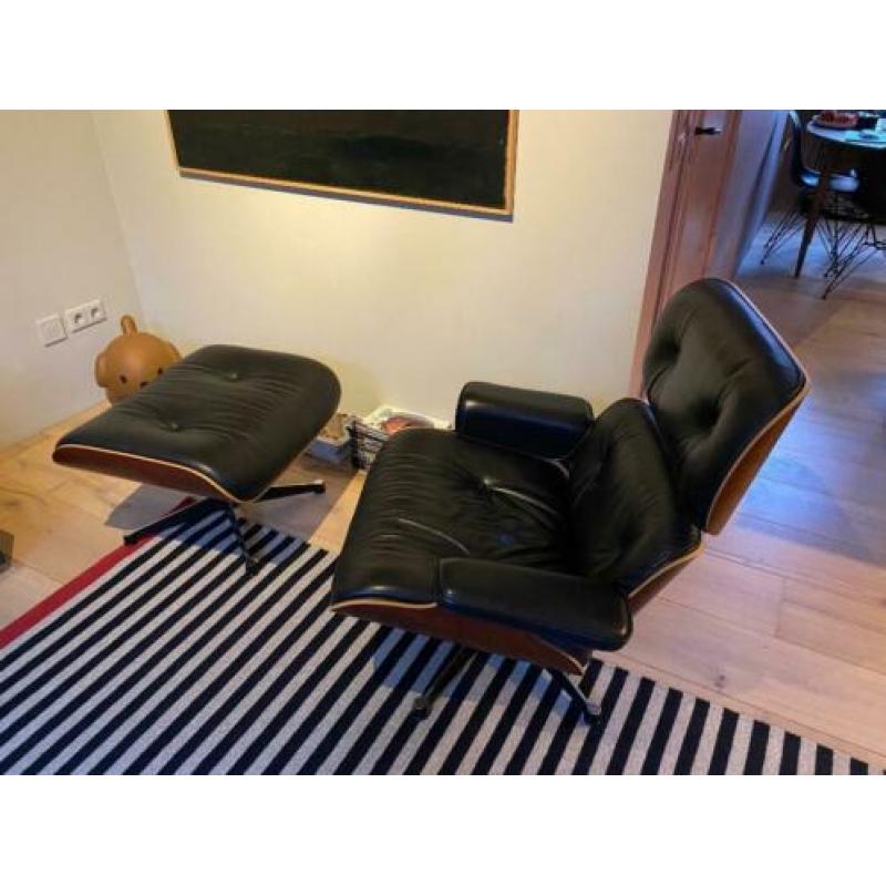 Eames lounge chair + ottoman