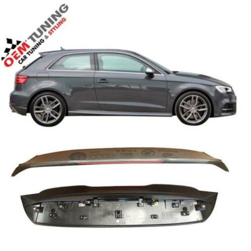 AUDI A3 S3 8V Sline Dakspoiler | Hatchback | FX7R Monsoon Gr
