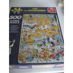 5 legpuzzels; J. v. Haasteren; Asterix; in één koop: € 25,00