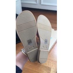 Toms viv leren slippers maat 37,5 / 7 nieuw