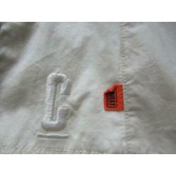 D838 OBJECT mt M gilet creme wolwit used look