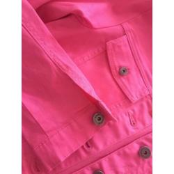 Pink kort jasje katoen NIEUW!!