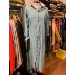 LEI DRESS NADEGE **NEW** (X)S zomer jurk lang NU €69-TIEN