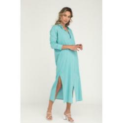 LEI DRESS NADEGE **NEW** (X)S zomer jurk lang NU €69-TIEN