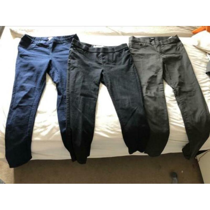 Broeken mt 46 xxl skinny fit eksept hm etam