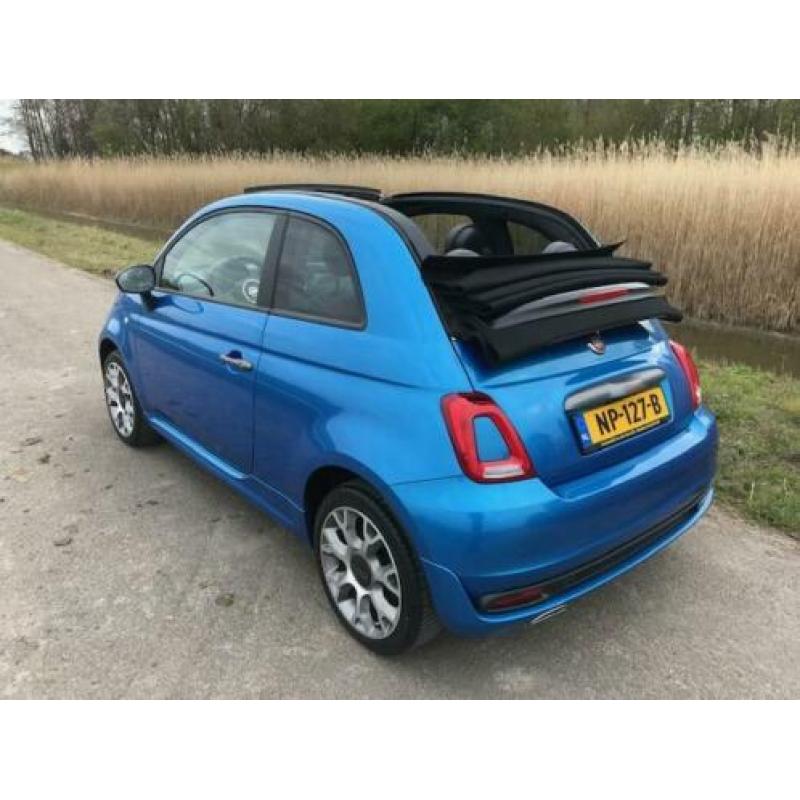 FIAT 500C C TwinAir Turbo 80pk Sport | Cabrio | Navigatie |
