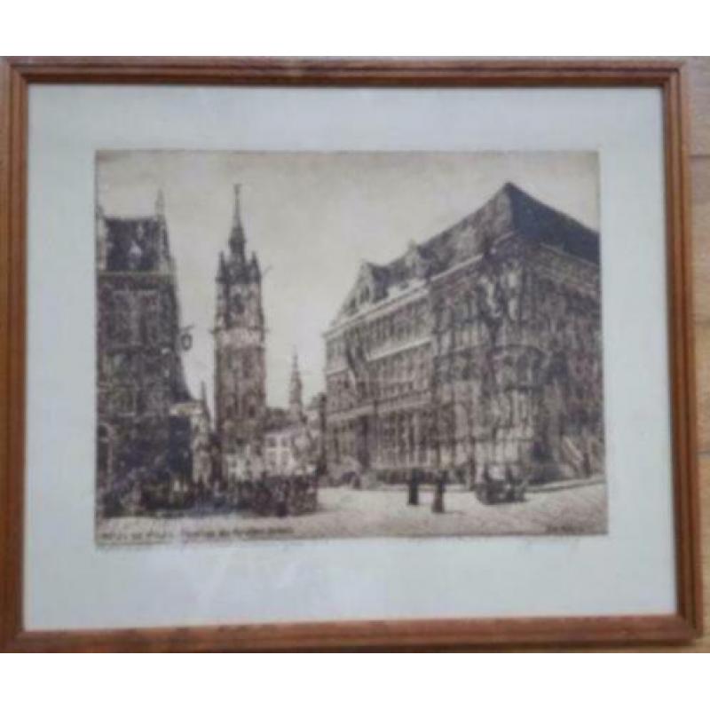 Ets Eugene Rensburg Hotel de Ville te Gent