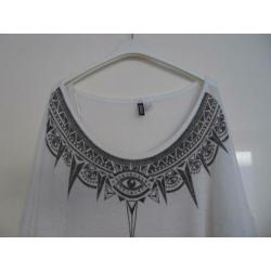 Aparte witte tuniek top van h&m divided mt L. ZGAN