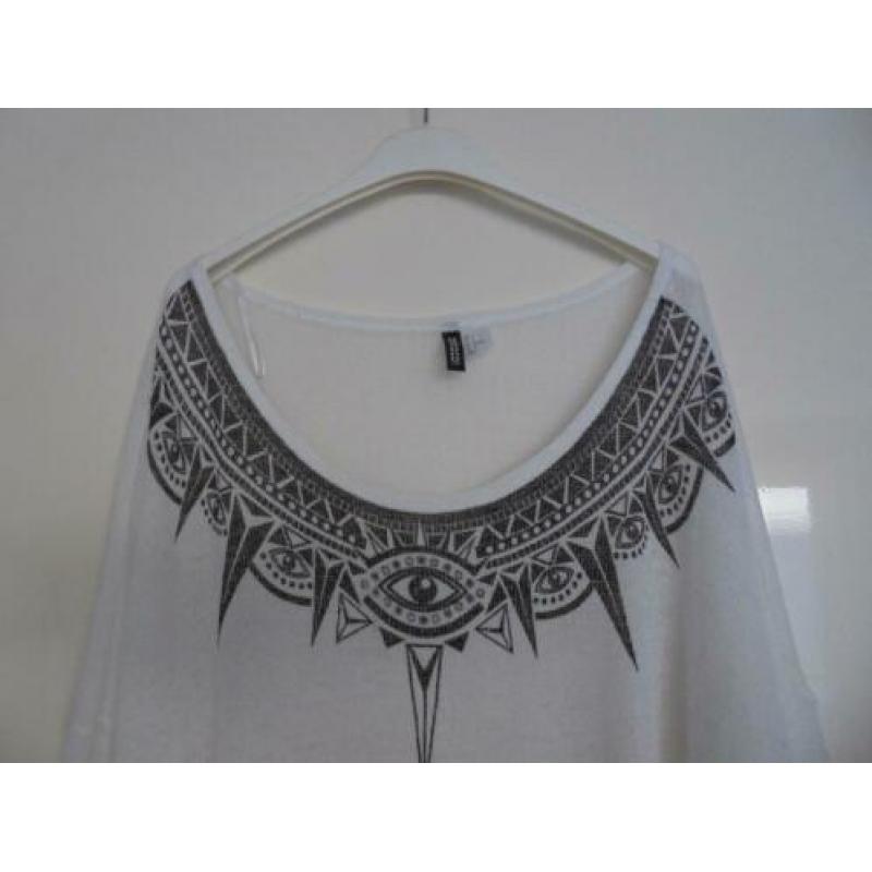 Aparte witte tuniek top van h&m divided mt L. ZGAN