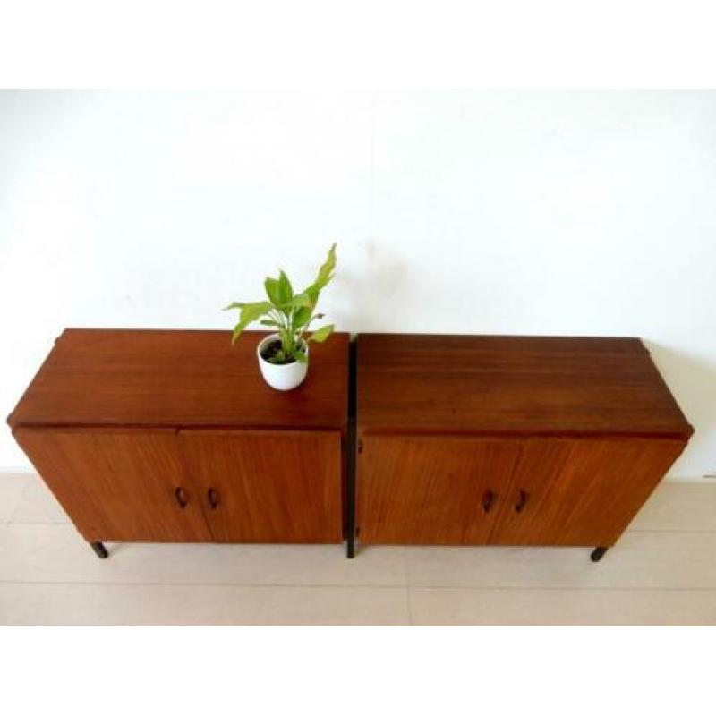 retro vintage kast dressoir tv kast jaren 60 tv meubel