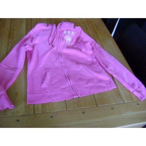 Roze Abercrombie & Fitch vest, maat M