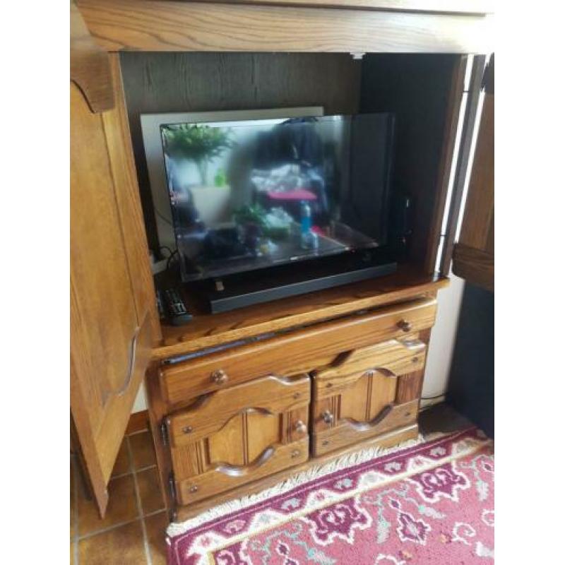 Kast tv kast voorraad kast huiskamer kast eikenhout