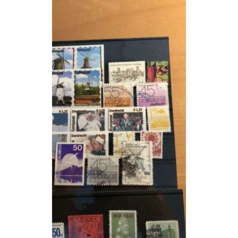 Startpostzegels op 2 kaartjes