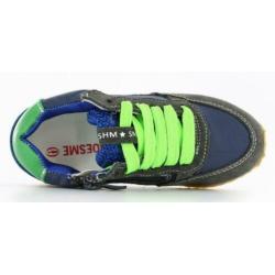 SHOESME maat 30 veter/rits blauw/grijs - gratis verzenden
