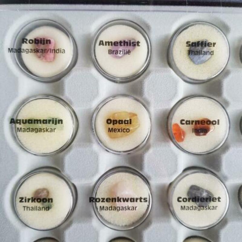 Lapidaristen Collectie: Edelstenen & Mineralen, met Binder